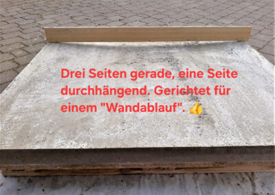 Theo Frommlet - Fugentechnik Memmingen - Die gebogene Fliese mit drei geraden Seiten