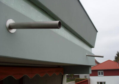 Theo Frommlet Fugentechnik Memmingen - Eingebaute und abgedichtete Wasserabläufe in Balkonen