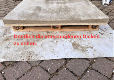 Theo Frommlet - Fugentechnik Memmingen - Gebogene Fließe mit unterschiedlichen Dicken