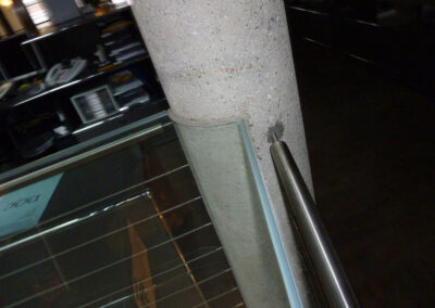 Theo Frommlet Fugentechnik Memmingen - Geländer verfugt