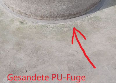 Theo Frommlet Fugentechnik Memmingen - Gesandete PU Fuge