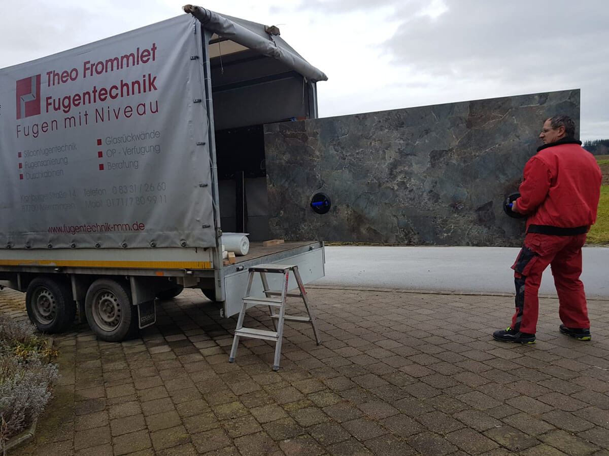 Theo Frommlet - Fugentechnik Memmingen - Große Fliese Theo Frommlet - Fugentechnik Memmingen - Große Fliese