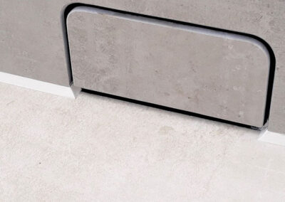 Theo Frommlet - Fugentechnik Memmingen - Musterdusche Abfluss