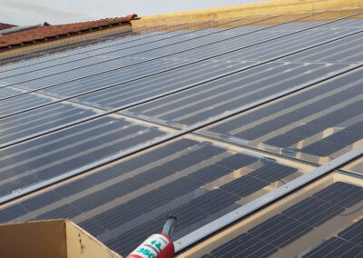 Theo Frommlet Fugentechnik Memmingen - PV Panelen verfugt