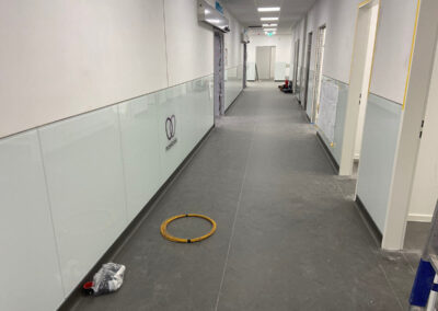 Theo Frommlet - Fugentechnik Memmingen - Spezialabdichtungen für Hygiene-Sensitivbereiche - Klinik Gänge