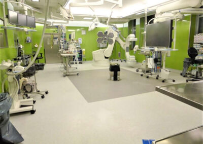 Theo Frommlet - Fugentechnik Memmingen - Spezialabdichtungen für Hygiene-Sensitivbereiche - OP Saal grün