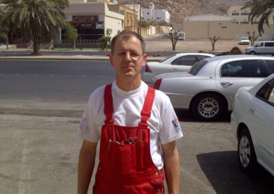 Theo Frommlet - Fugentechnik Memmingen - Spezialabdichtungen für Hygiene-Sensitivbereiche - Theo Frommlet im Ausland