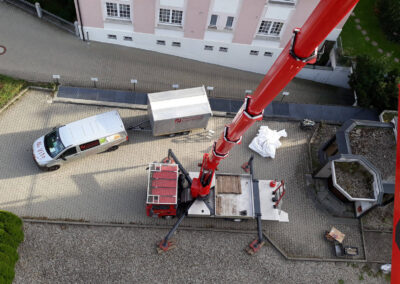 Theo Frommlet - Fugenteschnik Memmingen - Ansicht auf Auto von oben